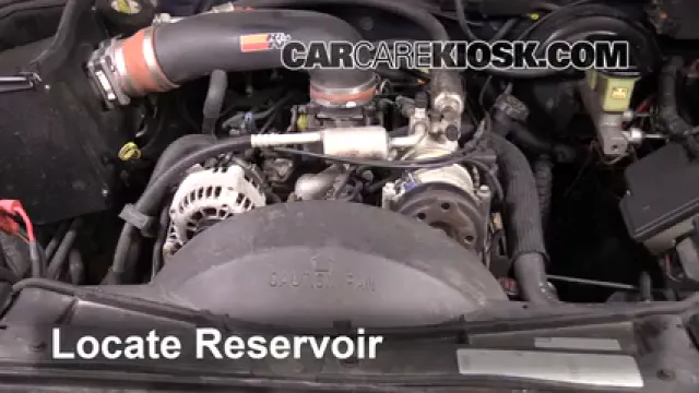 1997 Chevrolet Tahoe 5.7L V8 Líquido limpiaparabrisas Agregar líquido